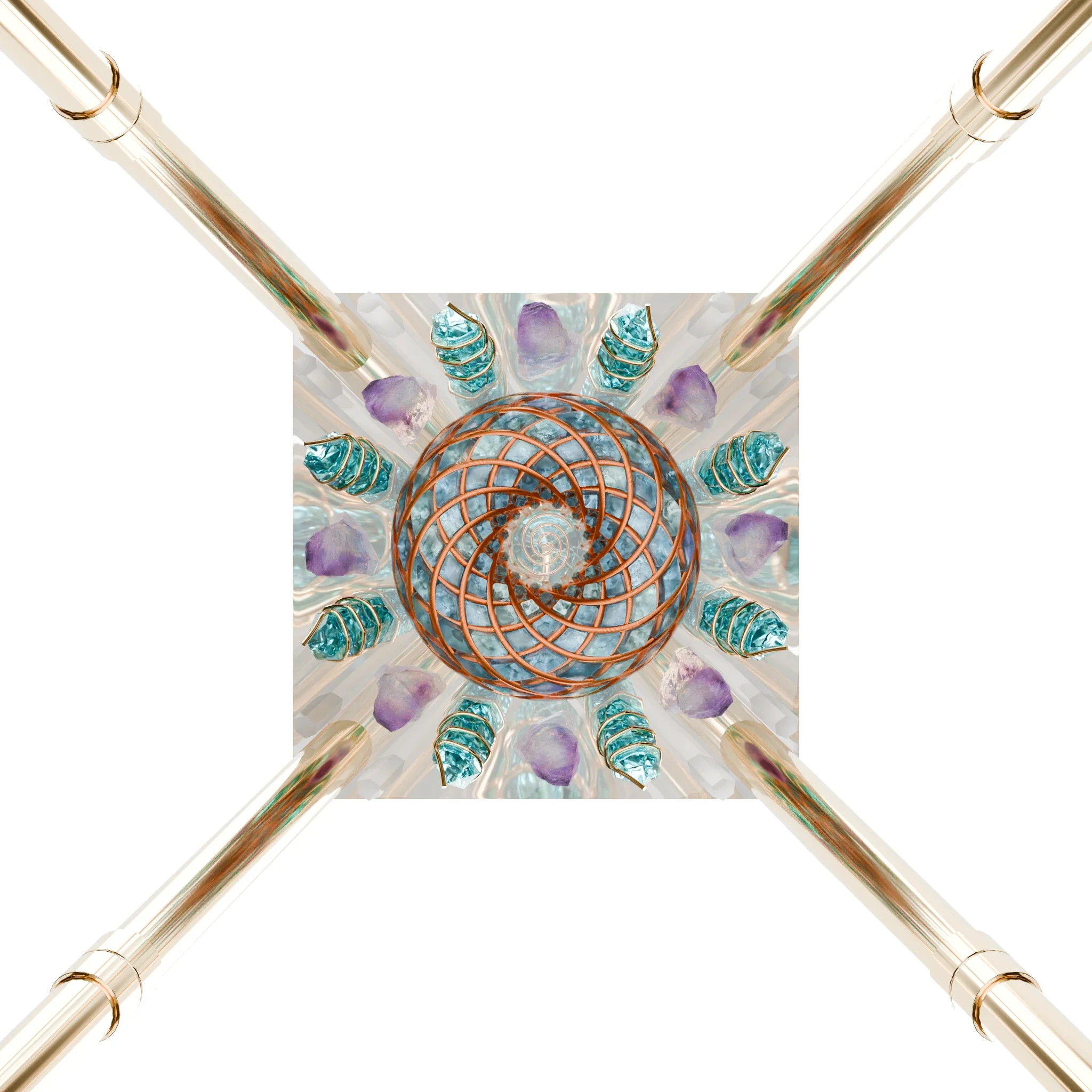 Aqua Superluminal – iPyramids i5 Nubian Quantum Vortex & Shield