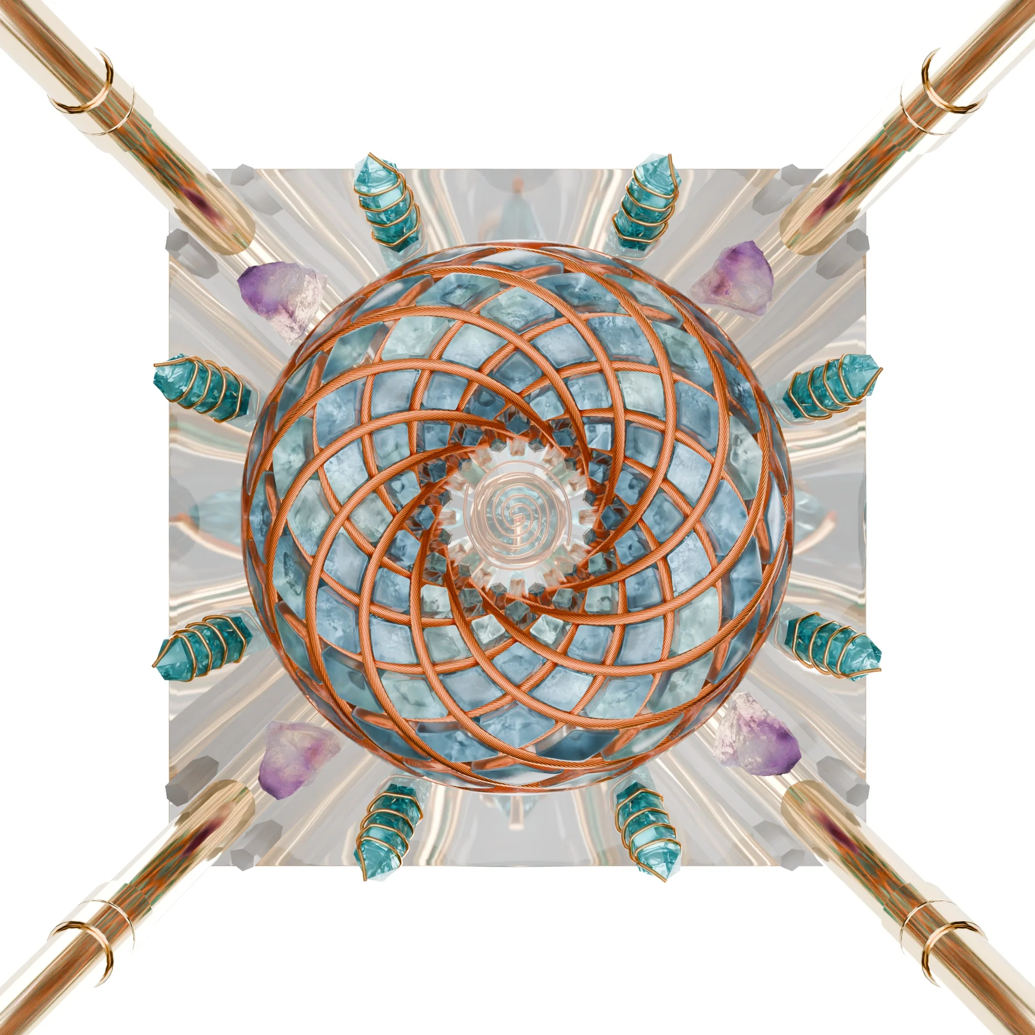 Aqua Superluminal – iPyramids i9 Nubian Quantum Vortex & Shield