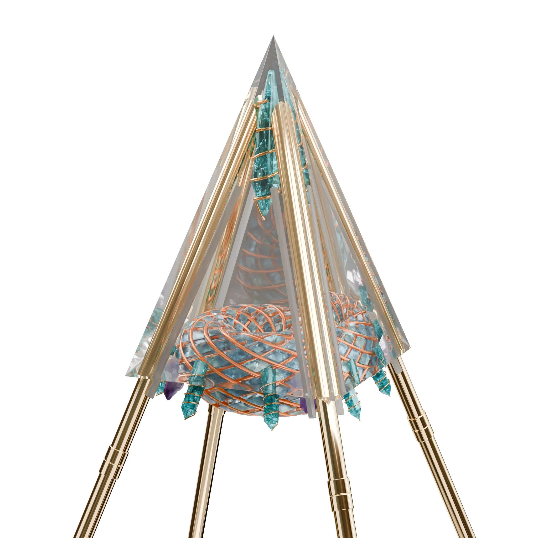 Aqua Superluminal – iPyramids i9 Nubian Quantum Vortex & Shield - Image 8