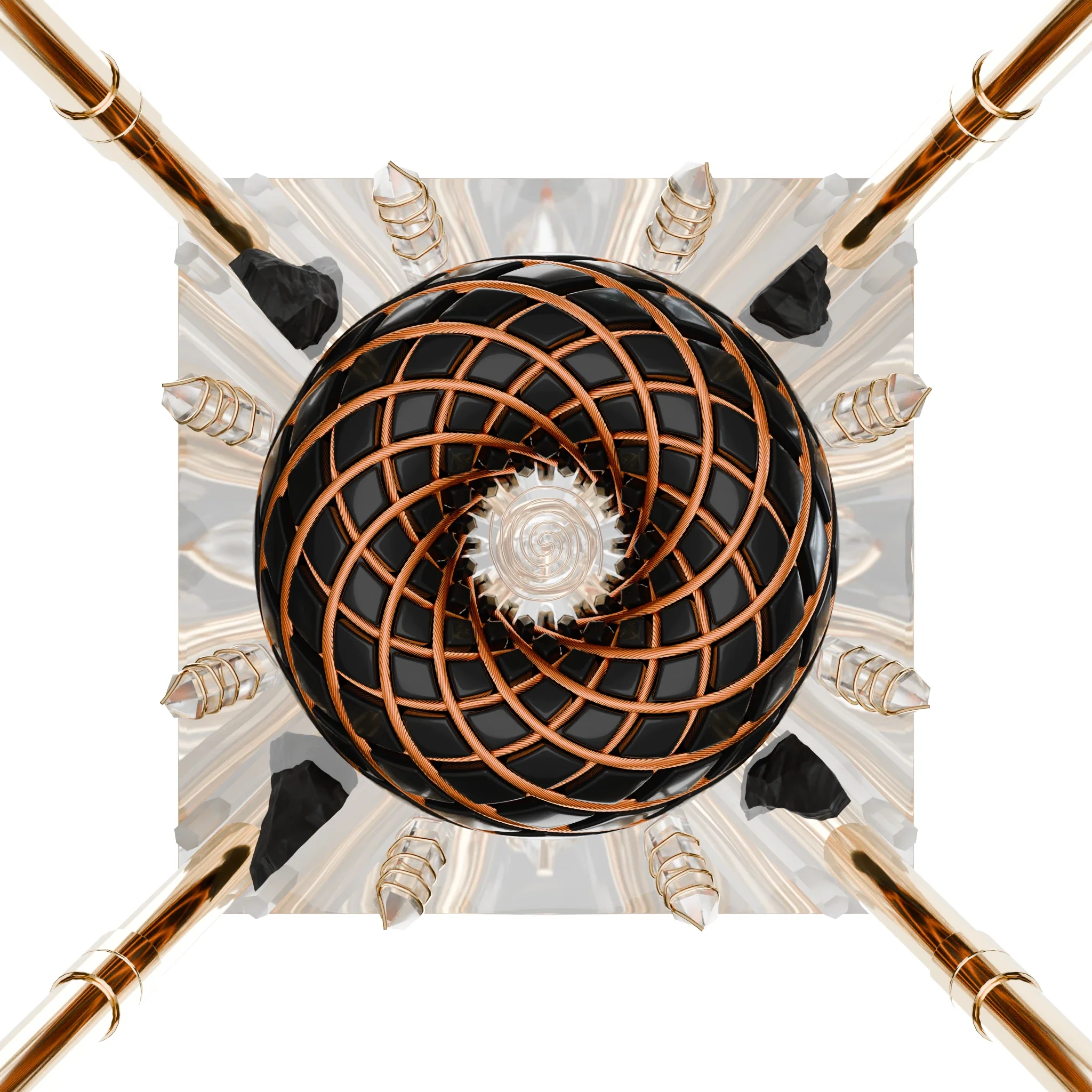 C60 Shungite – iPyramids i9 Nubian Quantum Vortex & Shield