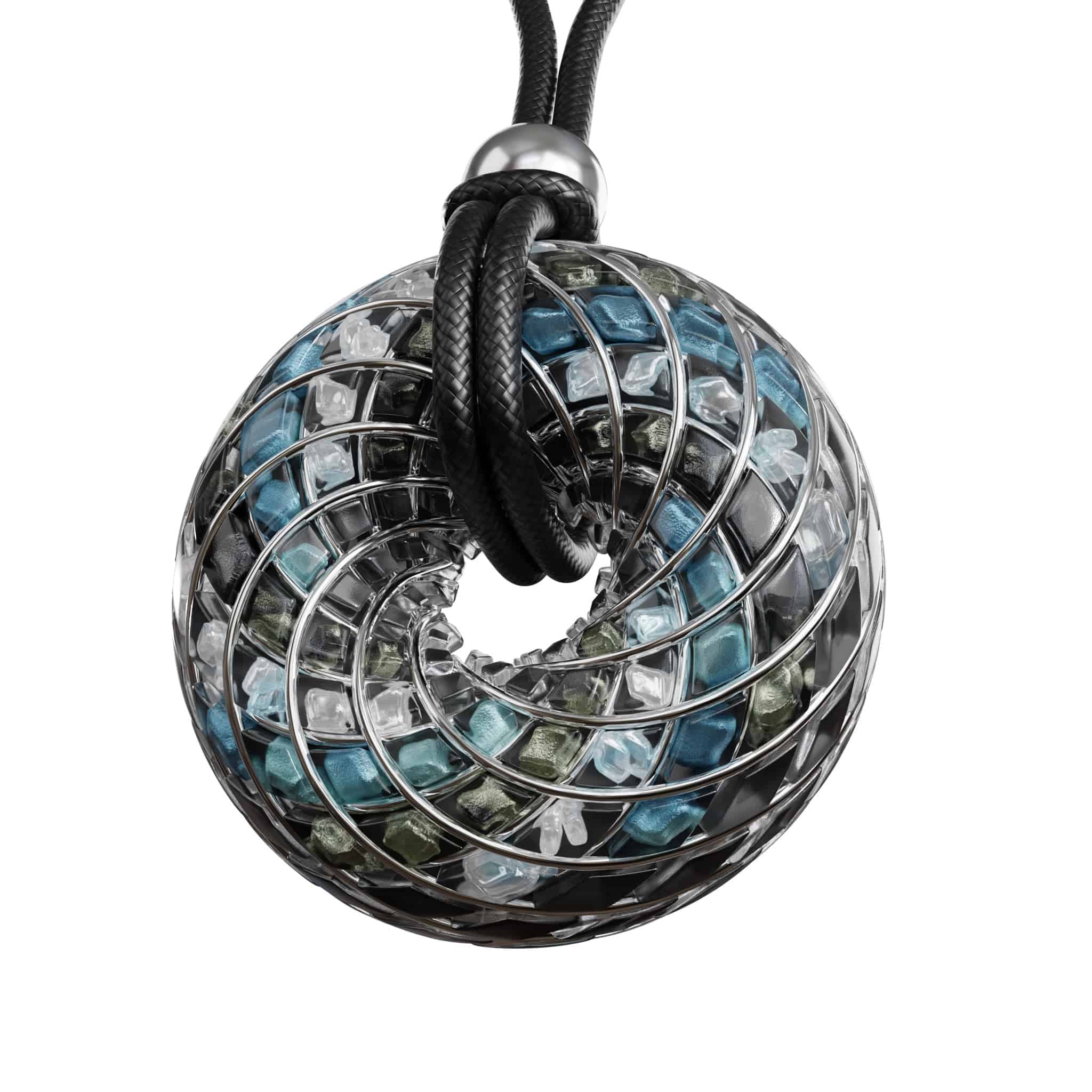 Custom Superluminal Spiral iZ Crystal Toroidal Pendant - Image 14