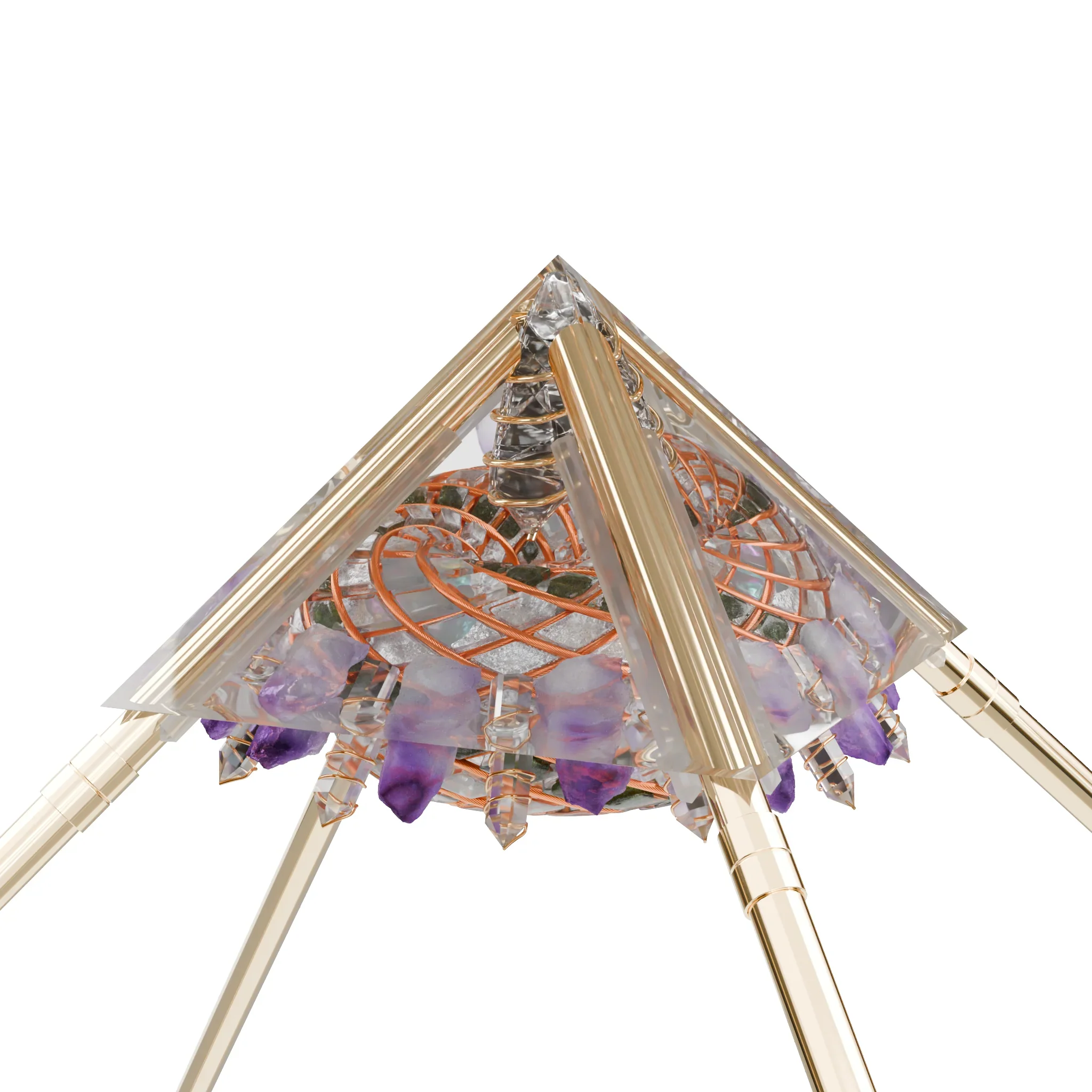 Moldavite and Angel Aura – iPyramids i9 Giza Cosmos Quantum Vortex & Shield - Image 5